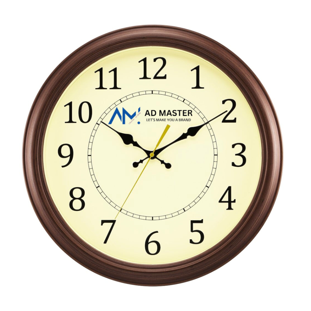 Ad Master Wall Clock